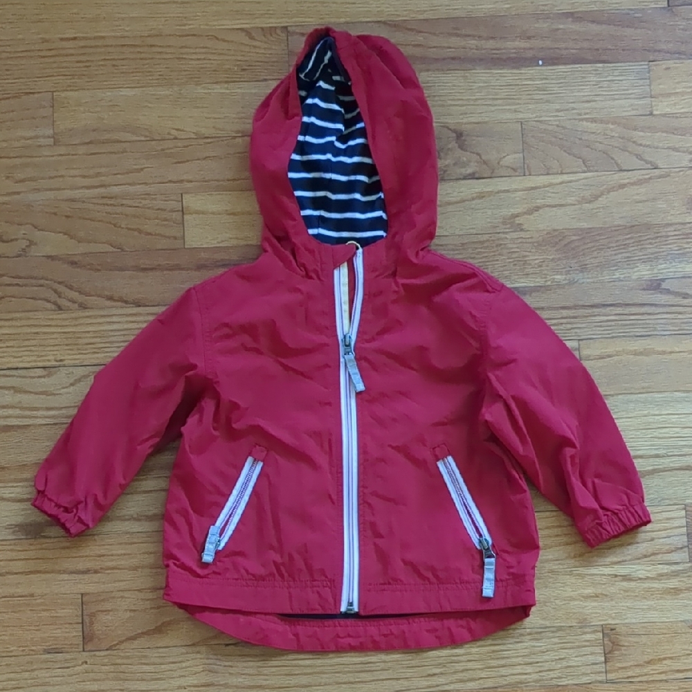 Red Kids Jacket with Hood
